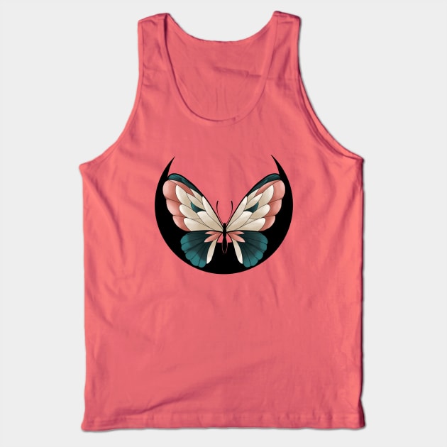 Butterfly Moon Tank Top by Gekko and the Samurai 